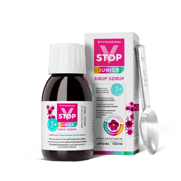 Syrop V-STOP JUNIOR, 3r + | VIROSTOP